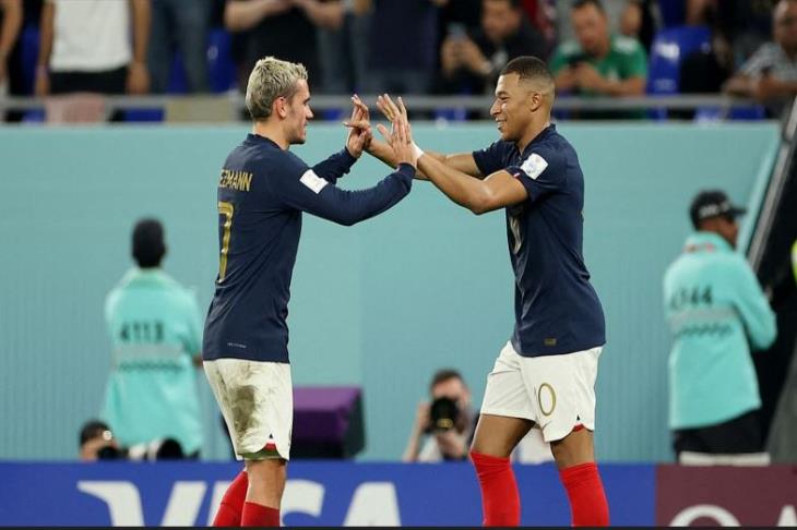 مبابي وجريزمان